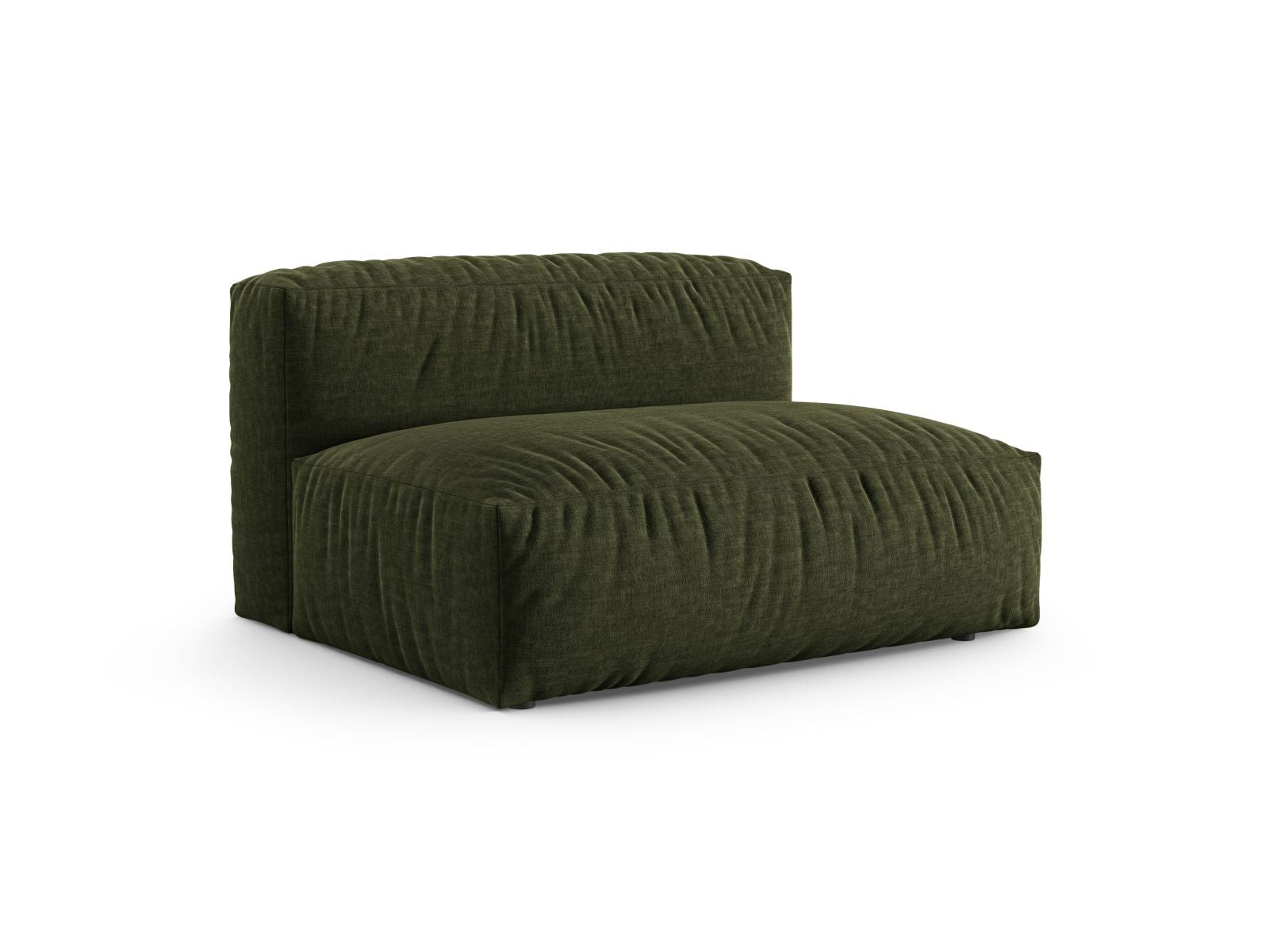 Elegantes 1-Sitzer Sofa Martina Wide XL in einem stilvollen Grünton, ideal für moderne Wohnräume und vielseitig kombinierbar.