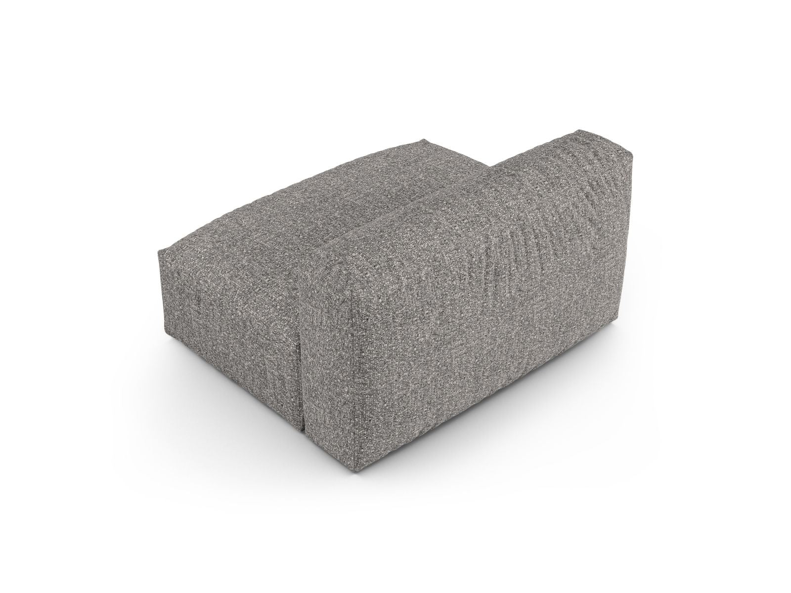 Elegantes 1-Sitzer Sofa Martina Wide XL in modernem Graphit, ideal für kreative Wohnräume und komfortable Entspannung.