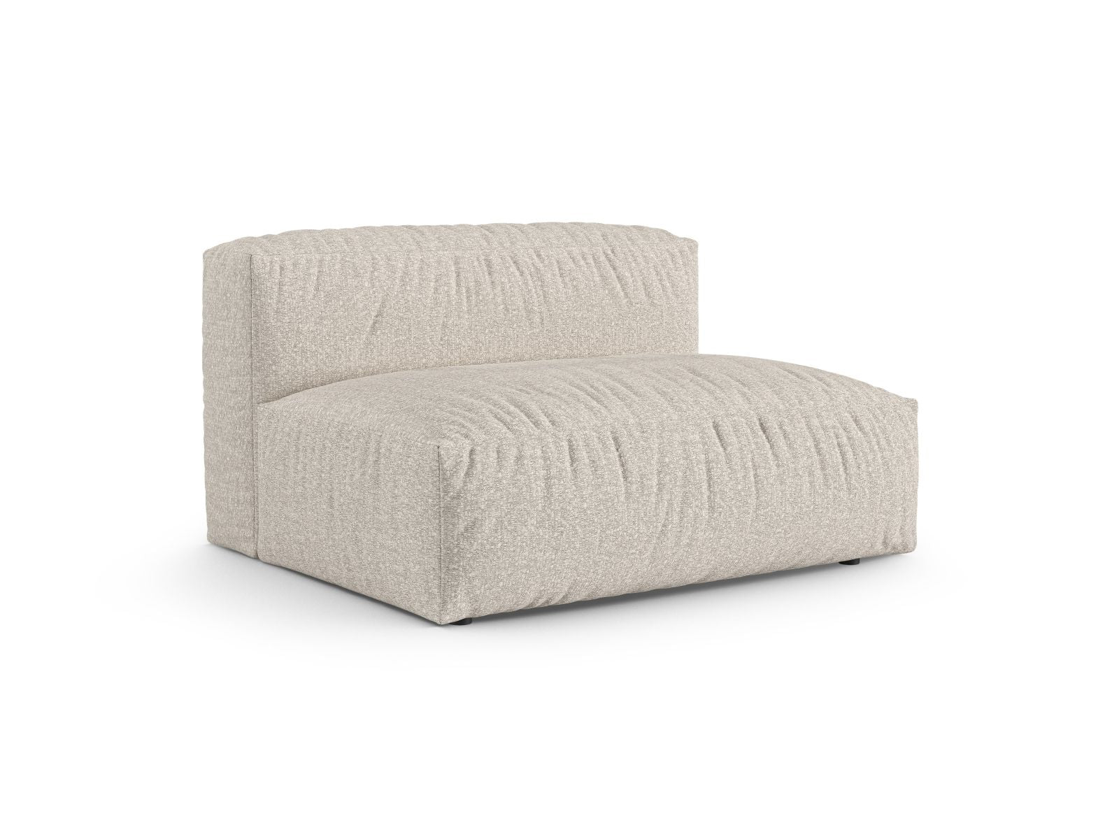 Beige 1-Sitzer Sofa Martina Wide XL von Micadoni, stilvolles modulares Design für modernen Wohnraum, bequem und elegant.