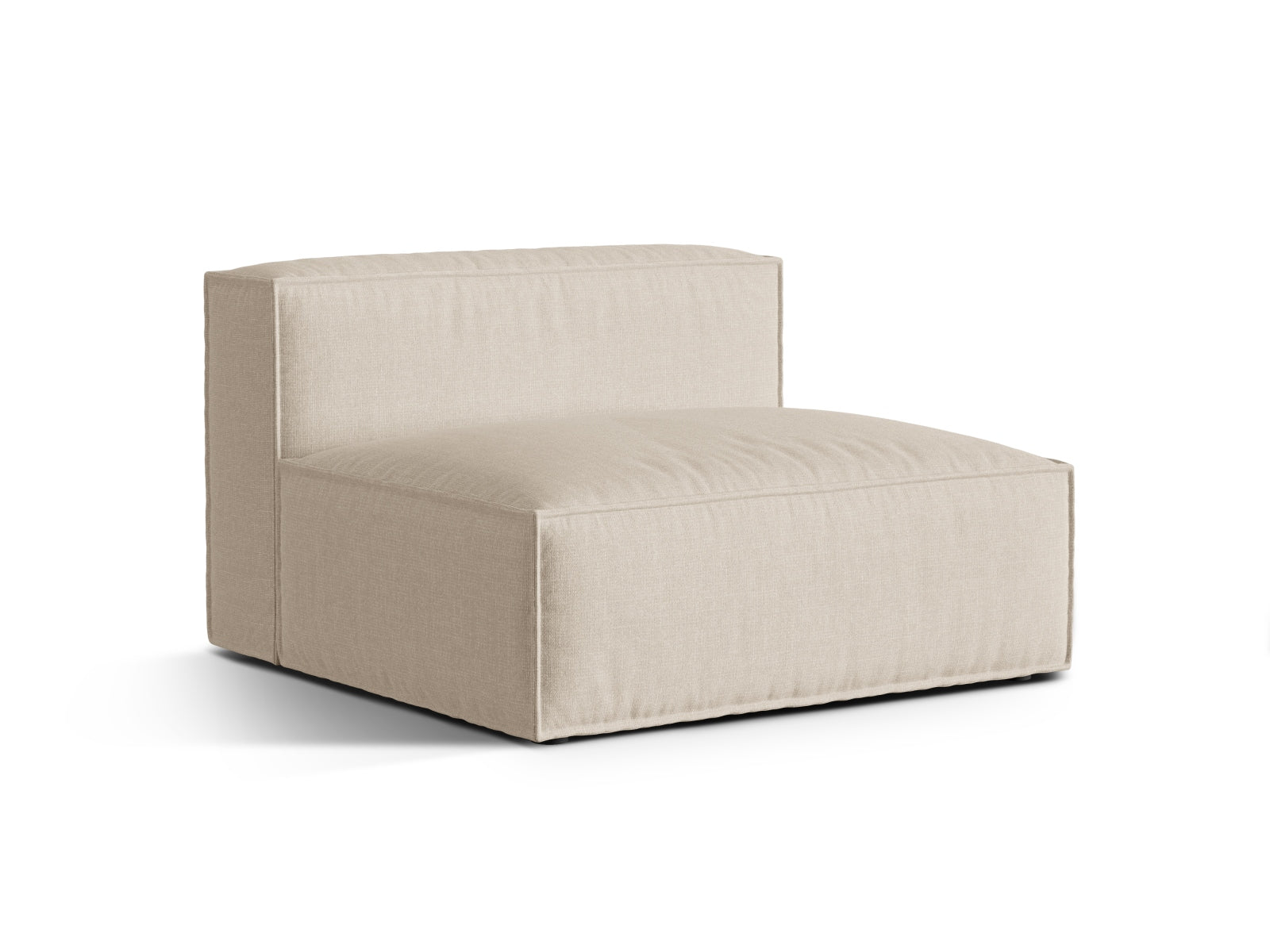 Nuria Modul Armless 2 Sitzer in Beige präsentiert im Onlineshop von KAQTU Design AG. Modulares Sofa ist von Micadoni