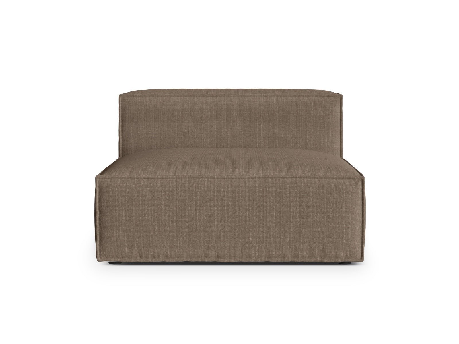 Nuria Modul Armless 2 Sitzer in Cappuccino präsentiert im Onlineshop von KAQTU Design AG. Modulares Sofa ist von Micadoni