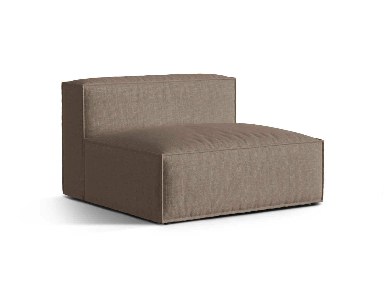 Nuria Modul Armless 2 Sitzer in Cappuccino präsentiert im Onlineshop von KAQTU Design AG. Modulares Sofa ist von Micadoni