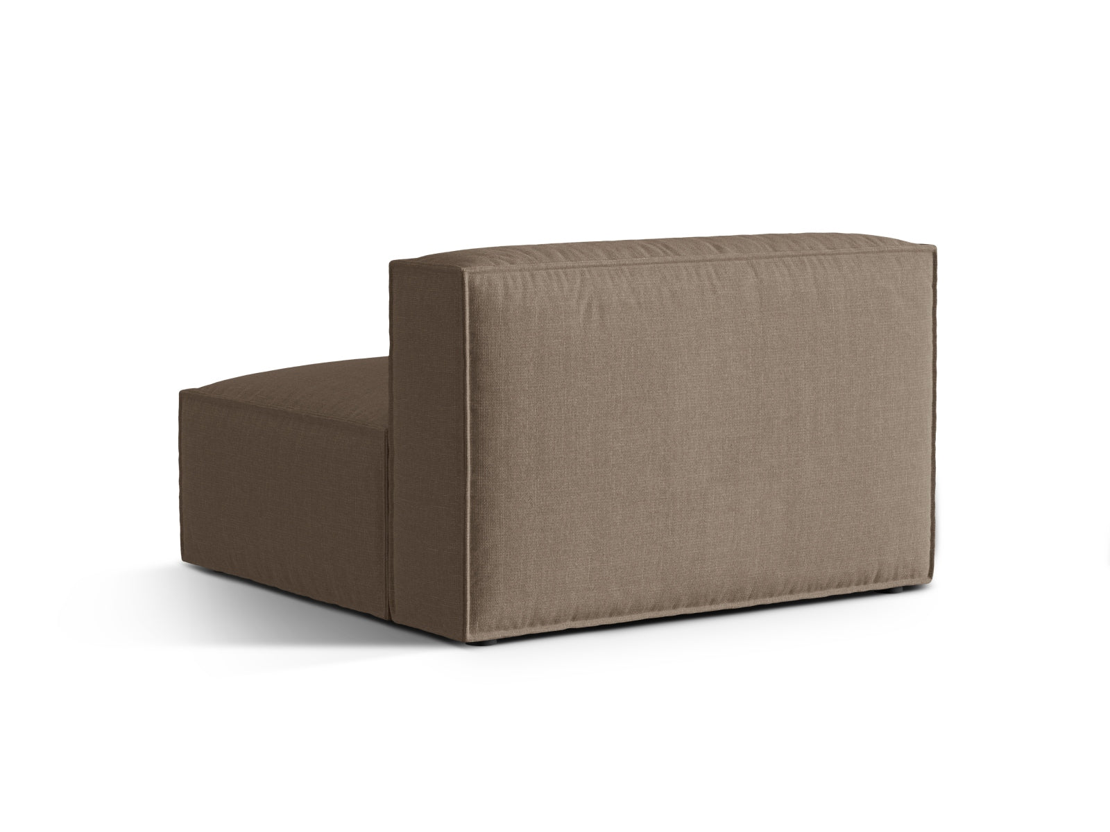 Nuria Modul Armless 2 Sitzer in Cappuccino präsentiert im Onlineshop von KAQTU Design AG. Modulares Sofa ist von Micadoni