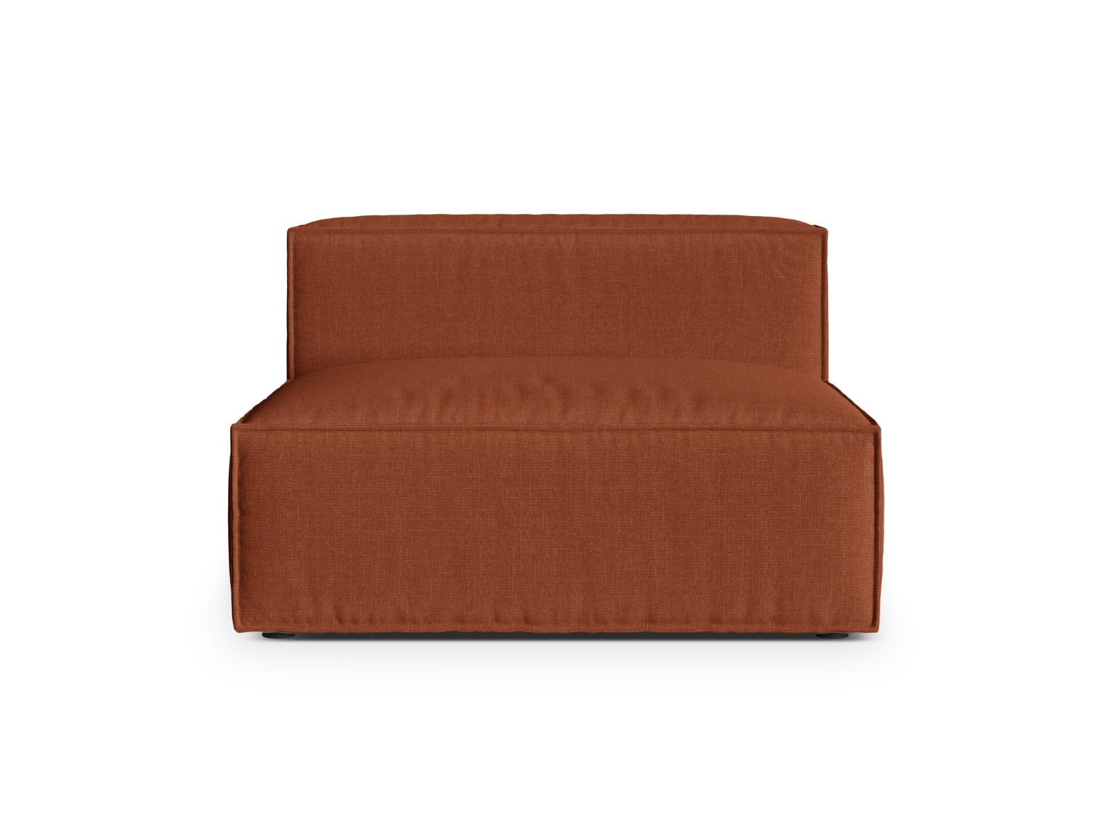 Nuria Modul Armless 2 Sitzer in Brick präsentiert im Onlineshop von KAQTU Design AG. Modulares Sofa ist von Micadoni