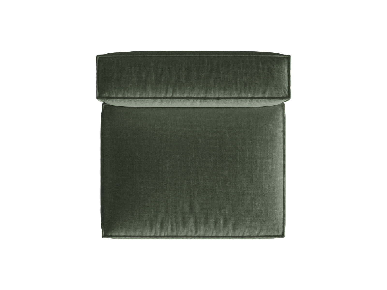 Nuria Modul Armless 2 Sitzer in Moss Green präsentiert im Onlineshop von KAQTU Design AG. Modulares Sofa ist von Micadoni