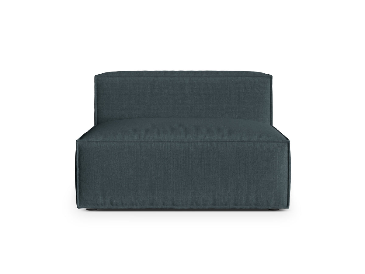2-Sitzer Modul Armless Nuria in Deep Petrol-Liberty präsentiert im Onlineshop von KAQTU Design AG. Modulares Sofa ist von Micadoni