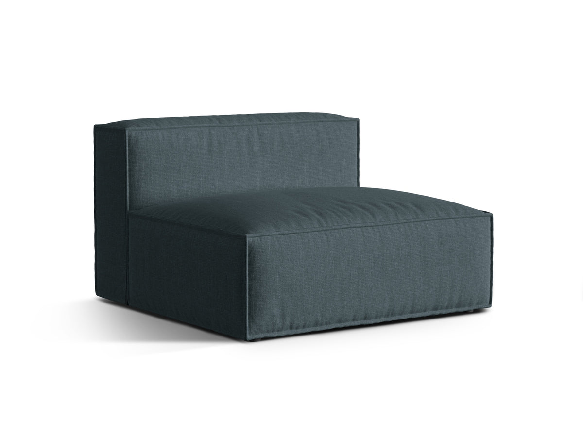 2-Sitzer Modul Armless Nuria in Deep Petrol-Liberty präsentiert im Onlineshop von KAQTU Design AG. Modulares Sofa ist von Micadoni