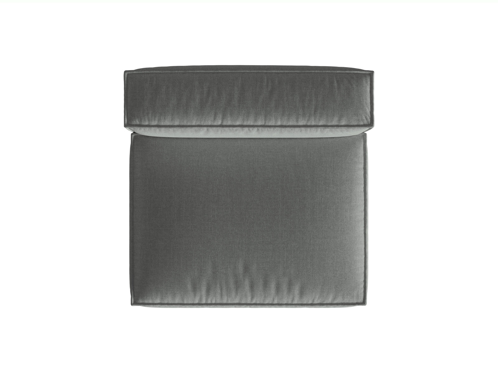 Nuria Modul Armless 2 Sitzer in Grey präsentiert im Onlineshop von KAQTU Design AG. Modulares Sofa ist von Micadoni