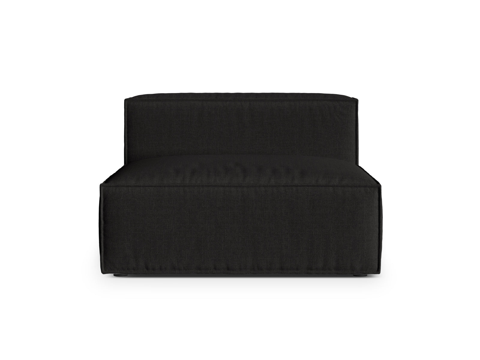 Nuria Modul Armless 2 Sitzer in Black präsentiert im Onlineshop von KAQTU Design AG. Modulares Sofa ist von Micadoni