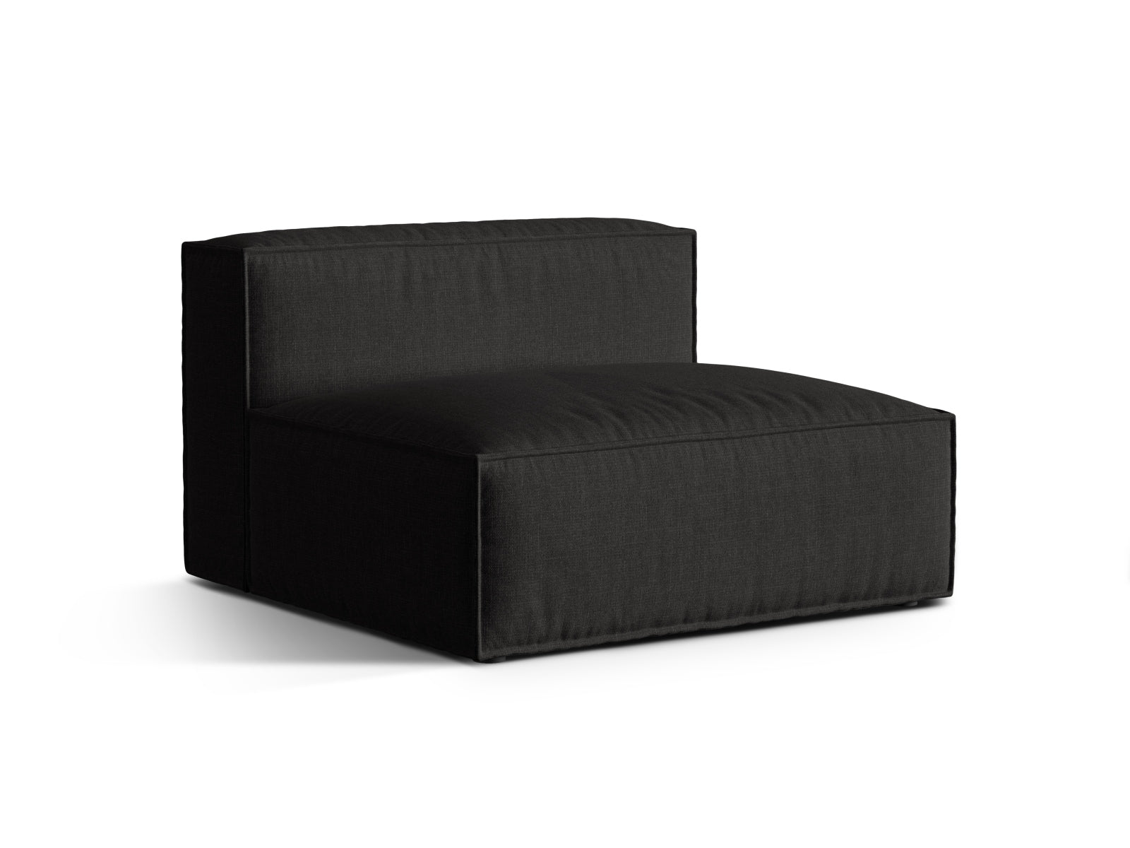 Nuria Modul Armless 2 Sitzer in Black präsentiert im Onlineshop von KAQTU Design AG. Modulares Sofa ist von Micadoni