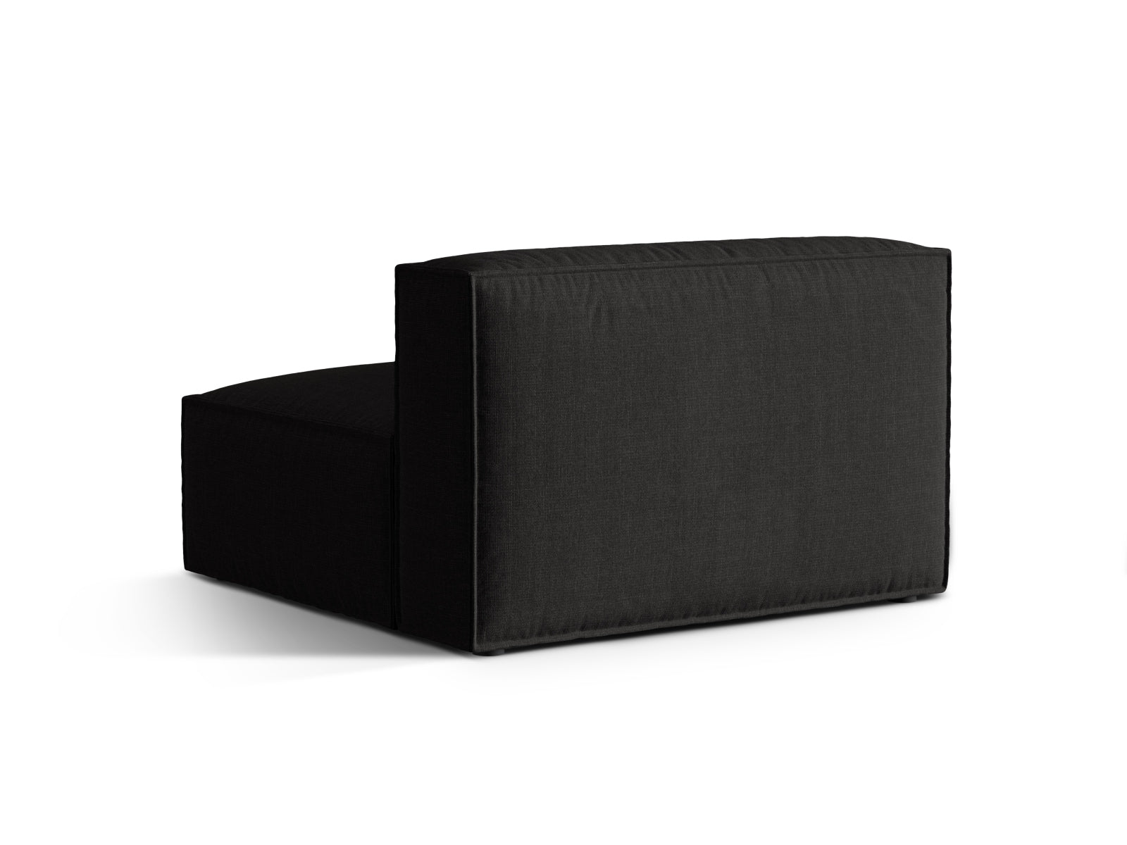 Nuria Modul Armless 2 Sitzer in Black präsentiert im Onlineshop von KAQTU Design AG. Modulares Sofa ist von Micadoni