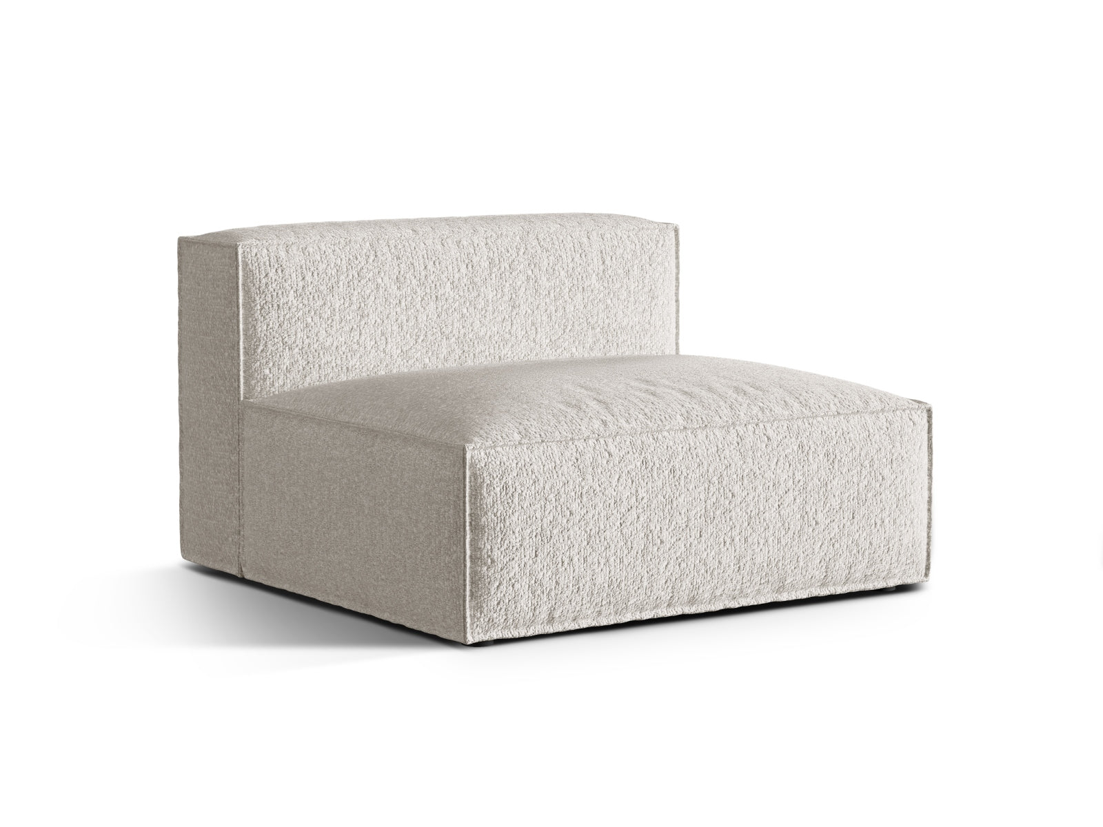 Nuria Modul Armless 2 Sitzer in Grey Beige Melange präsentiert im Onlineshop von KAQTU Design AG. Modulares Sofa ist von Micadoni