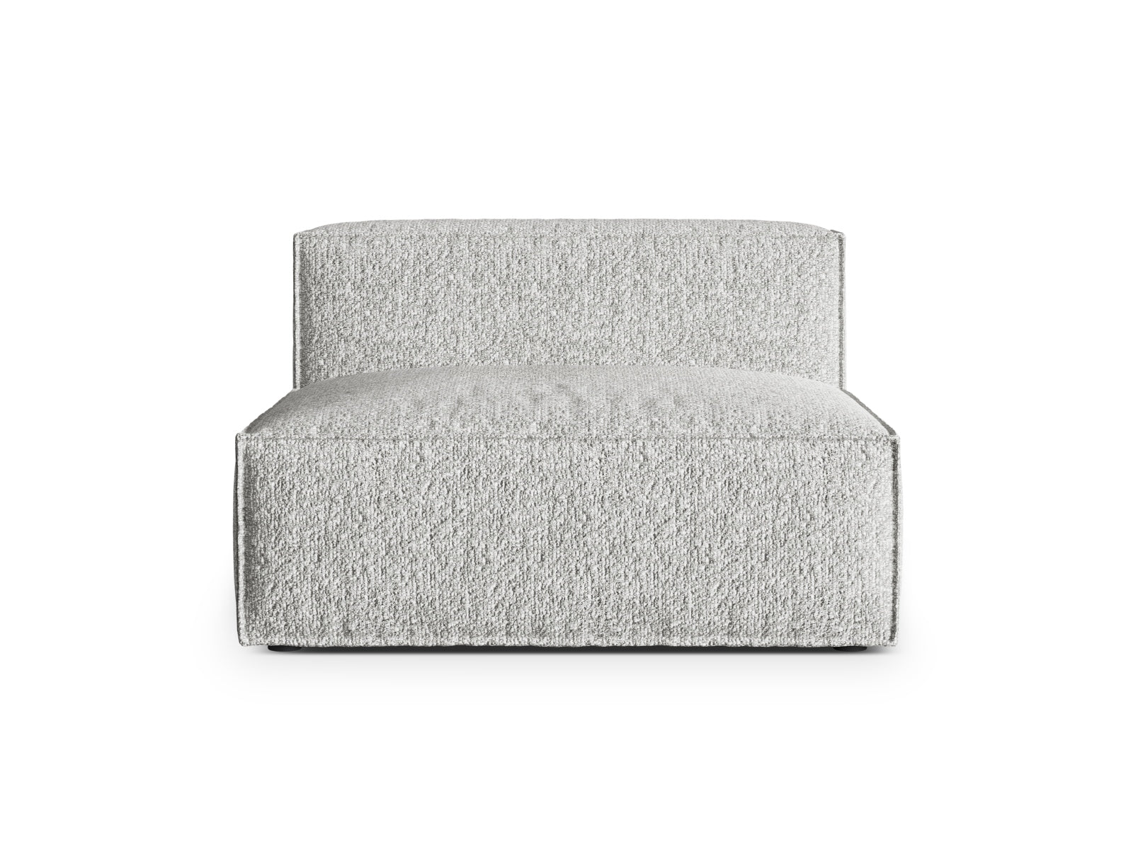 Nuria Modul Armless 2 Sitzer in Silver präsentiert im Onlineshop von KAQTU Design AG. Modulares Sofa ist von Micadoni
