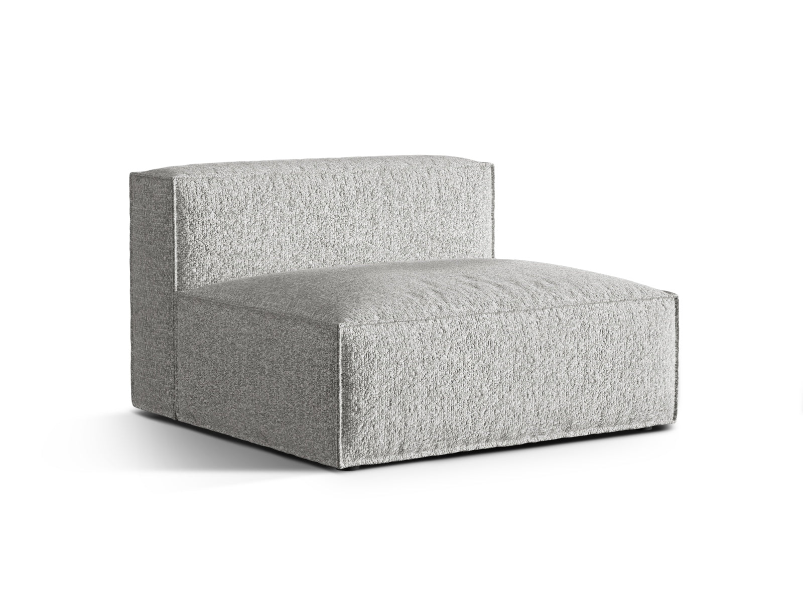 Nuria Modul Armless 2 Sitzer in Silver präsentiert im Onlineshop von KAQTU Design AG. Modulares Sofa ist von Micadoni