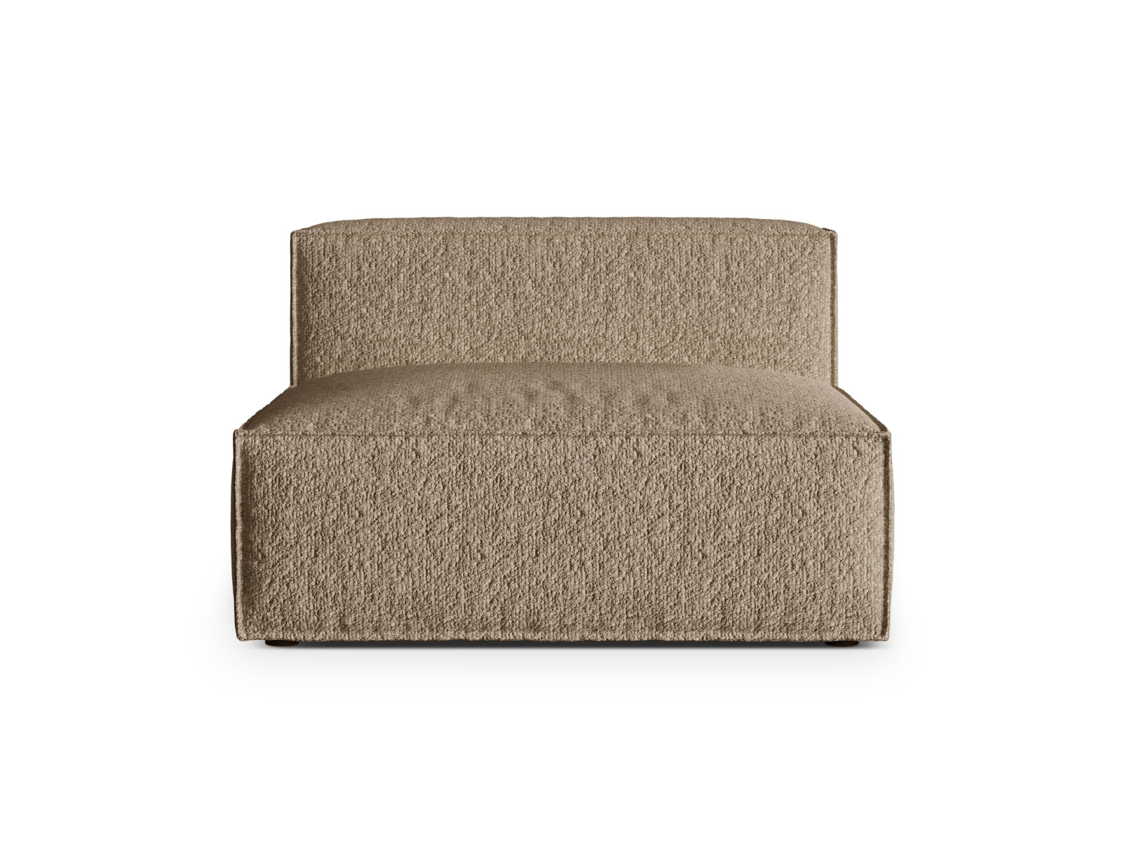 Nuria Modul Armless 2 Sitzer in Cappuccino präsentiert im Onlineshop von KAQTU Design AG. Modulares Sofa ist von Micadoni