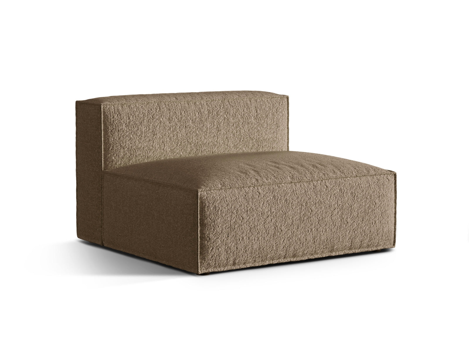 Nuria Modul Armless 2 Sitzer in Cappuccino präsentiert im Onlineshop von KAQTU Design AG. Modulares Sofa ist von Micadoni