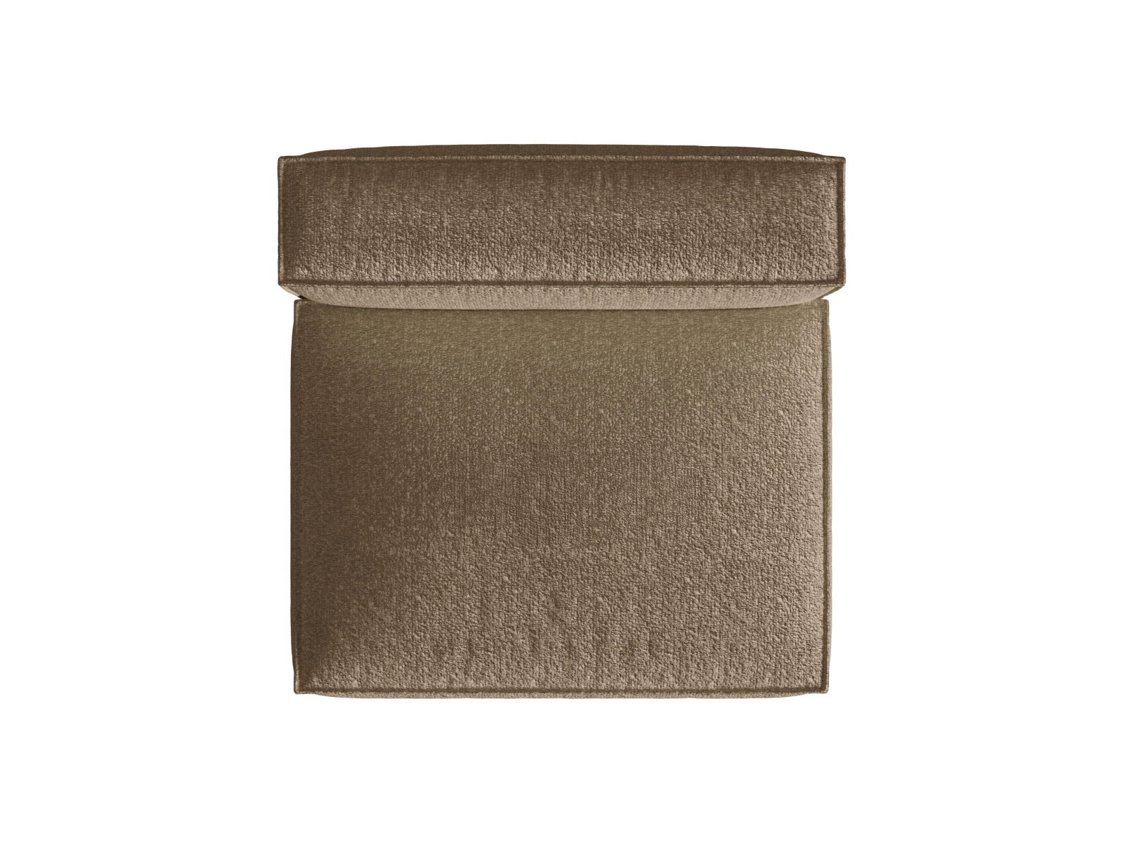 Nuria Modul Armless 2 Sitzer in Cappuccino präsentiert im Onlineshop von KAQTU Design AG. Modulares Sofa ist von Micadoni