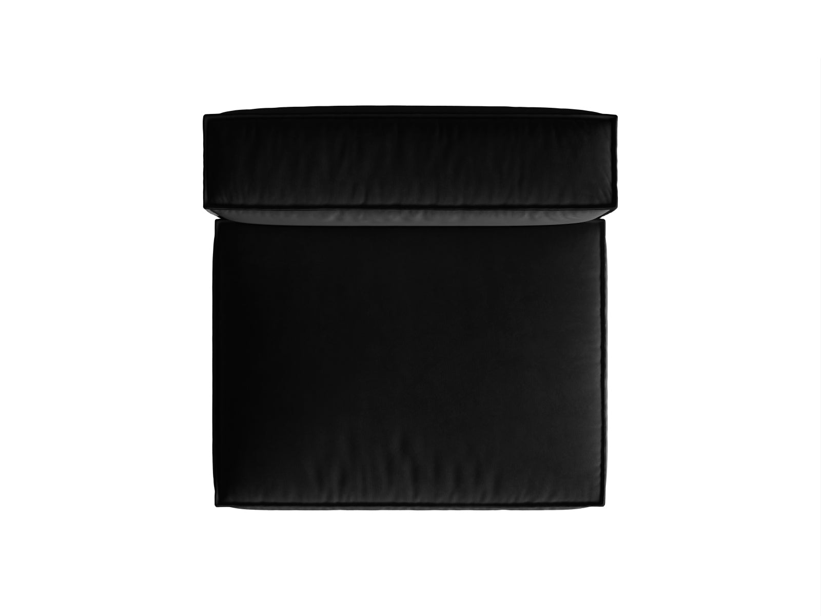 Nuria Velour Modul Armless 2 Sitzer in Black präsentiert im Onlineshop von KAQTU Design AG. Modulares Sofa ist von Micadoni