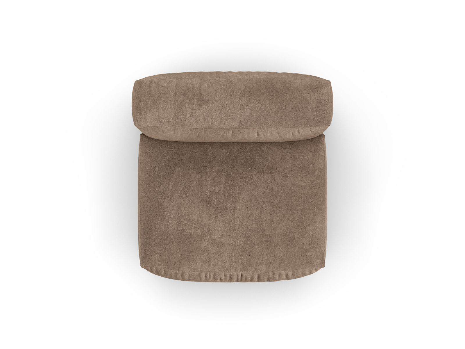 Stilvolles 1-Sitzer Sofa Martina XL in sanftem Dunkelbeige, perfekt für gemütliche Wohnräume und als eleganter Akzent im Interieur.