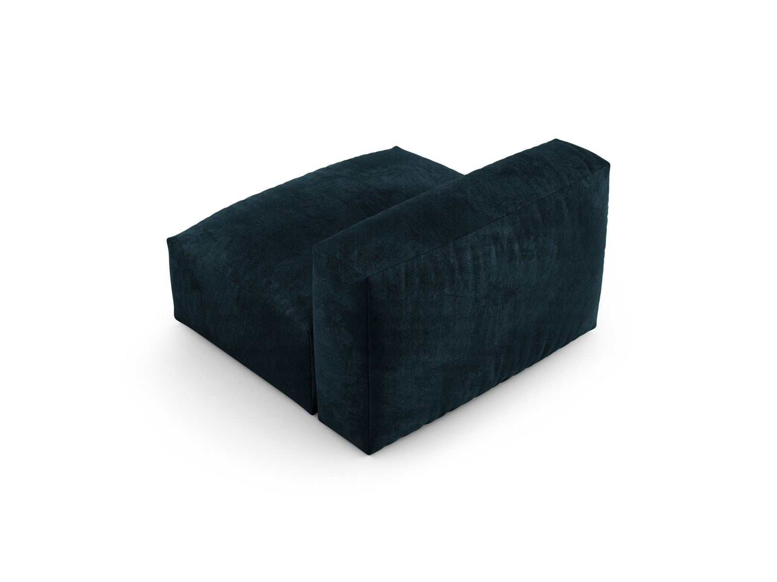Elegantes 1-Sitzer Sofa Martina XL in edlem Petrol, ideal für moderne Interieurs. Flexibles, modulares Design für individuelle Raumgestaltungen.