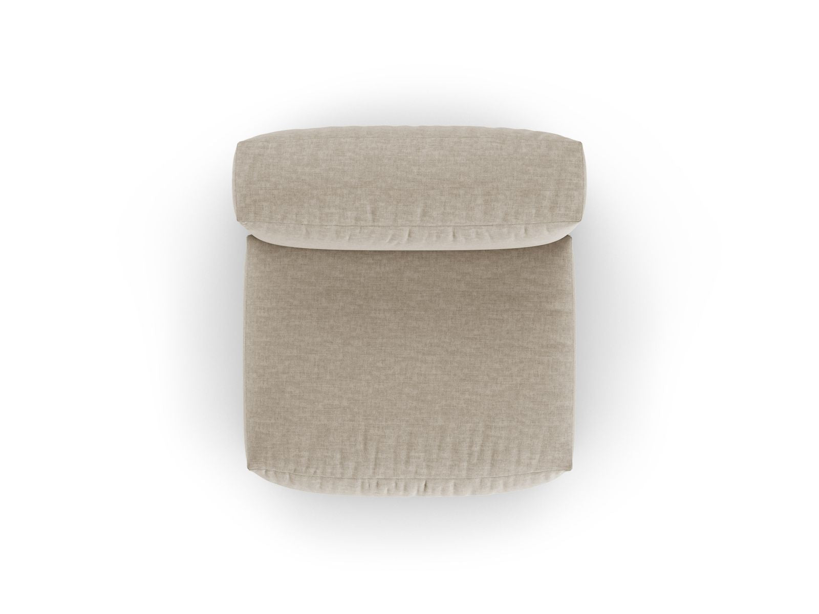Stilvolles 1-Sitzer Sofa Martina XL in sanftem Beige, perfekt für zeitgemäße Einrichtungen. Modular und vielseitig für kreative Raumgestaltungen.