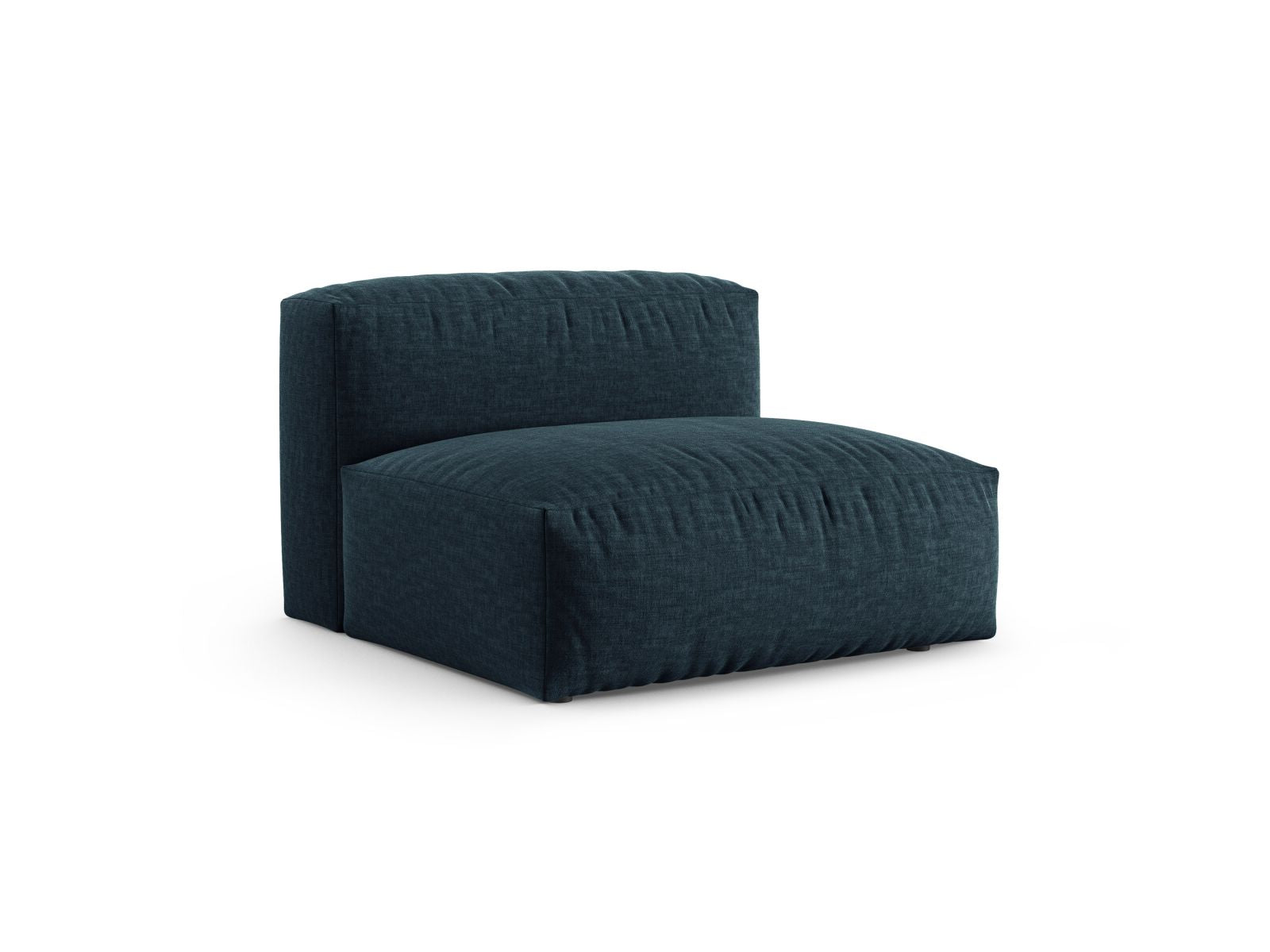 Elegantes 1-Sitzer Sofa Martina XL in stilvollem Blue Jeans-Boston, ideal für moderne Wohnräume und vielseitige Kombinationen.