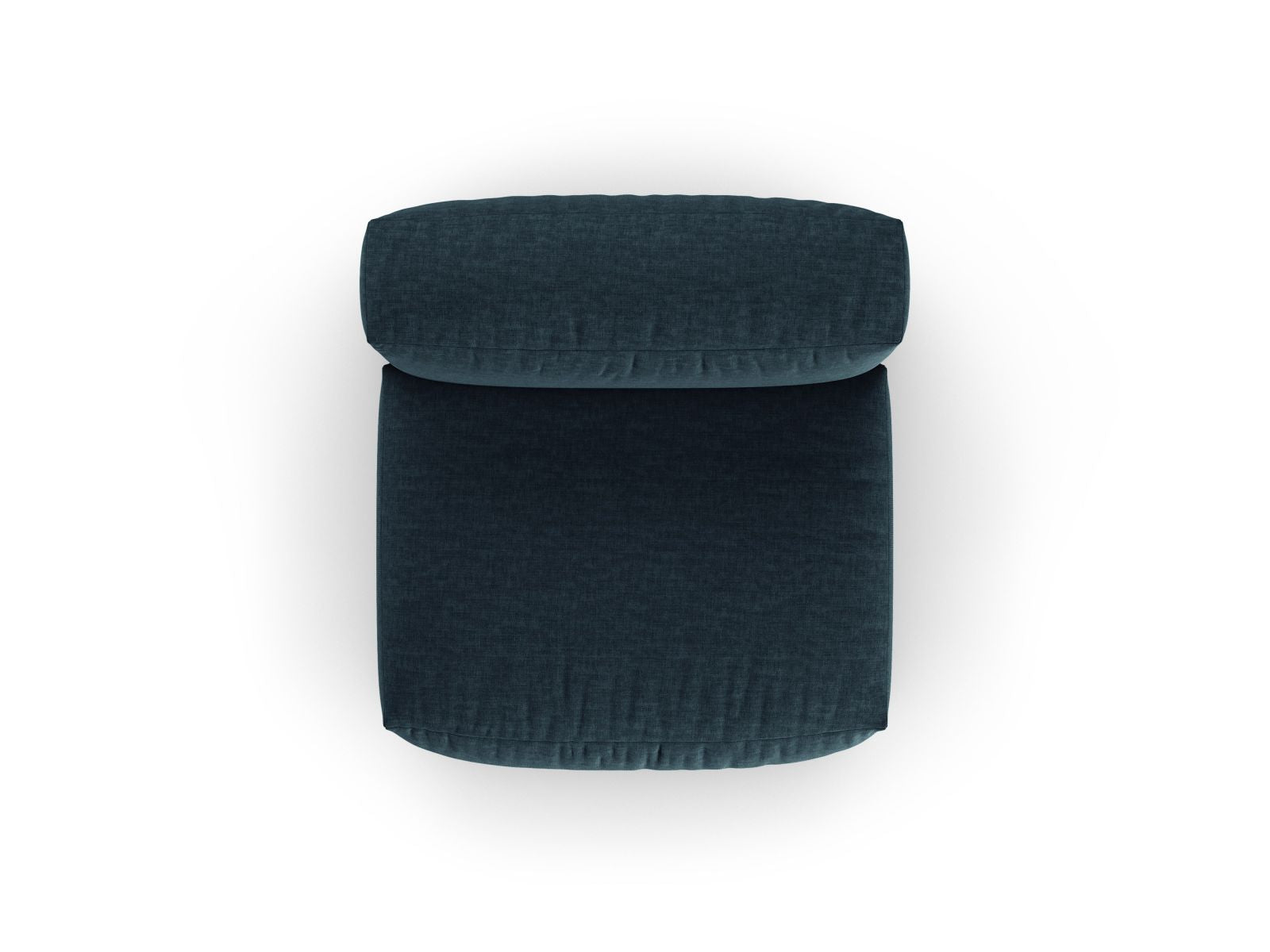 Stylisches 1-Sitzer Sofa Martina XL in trendigem Blue Jeans-Boston, perfekt für moderne Wohnkonzepte und gemütliche Auszeiten.