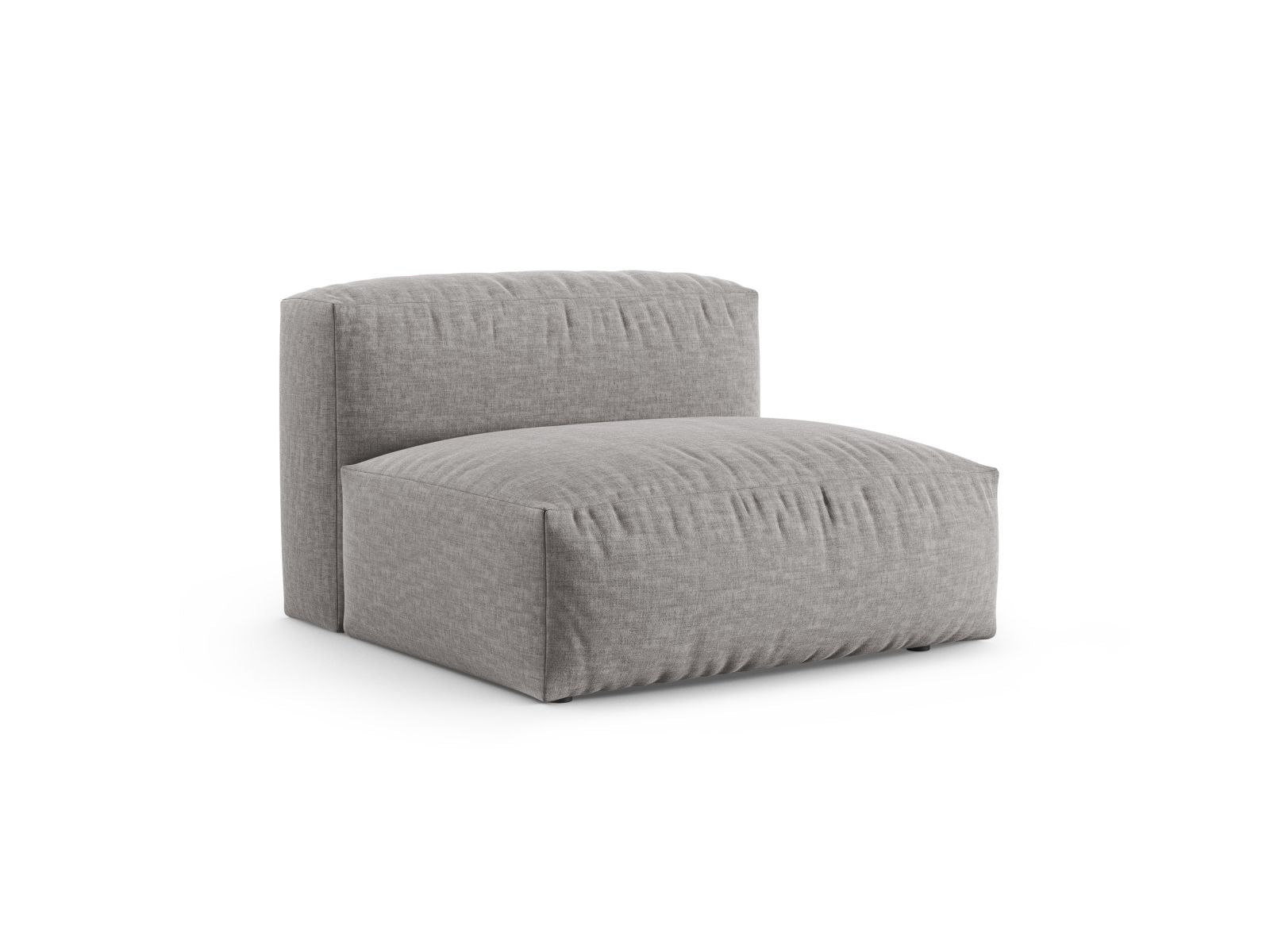 Elegantes 1-Sitzer Sofa Martina XL in hellem Grau, ideal für moderne Wohnräume. Teil der modularen Sofa-Kollektion von Micadoni.