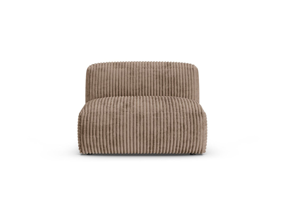 1-Sitzer Sofa Martina XL in Acorn-Tilia präsentiert im Onlineshop von KAQTU Design AG. Modulares Sofa ist von Micadoni