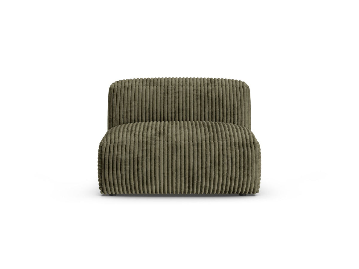 1-Sitzer Sofa Martina XL in Moss Green-Tilia präsentiert im Onlineshop von KAQTU Design AG. Modulares Sofa ist von Micadoni