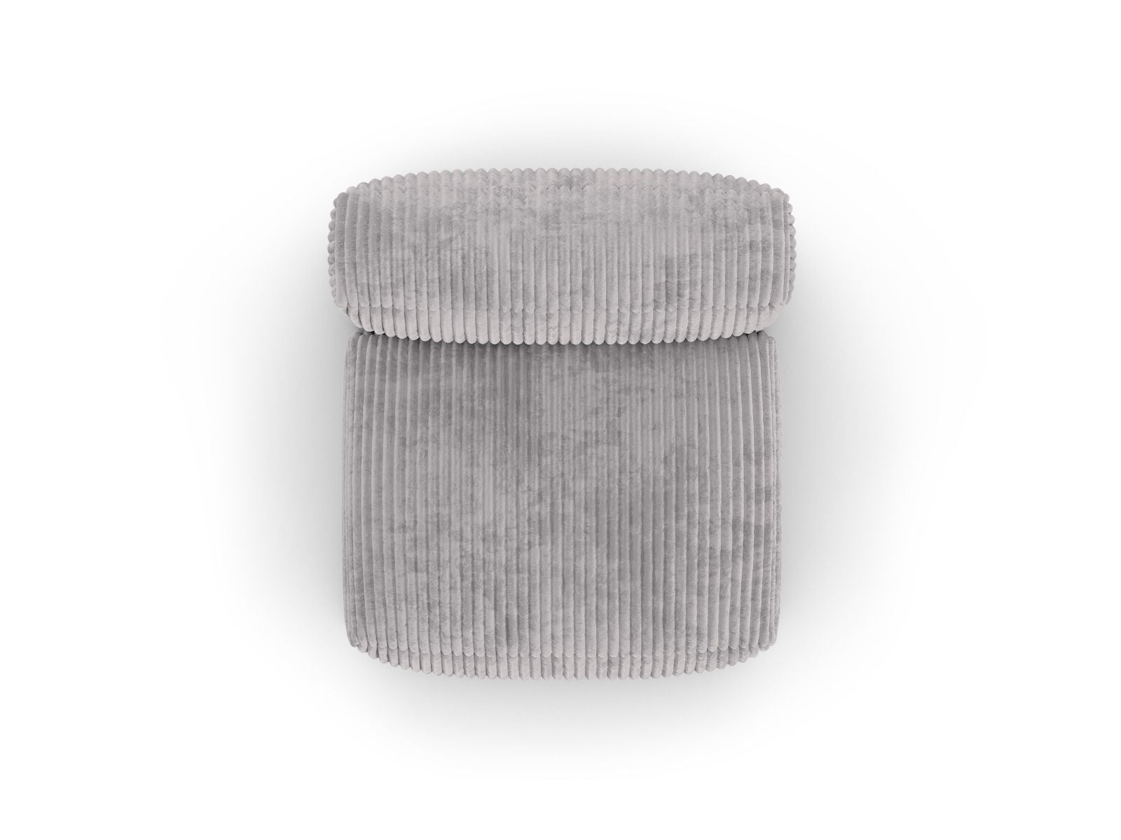 Stylisches 1-Sitzer Sofa Martina XL in zeitgemäßem Grau, perfekt für kreative Raumgestaltungen und komfortable Entspannung.