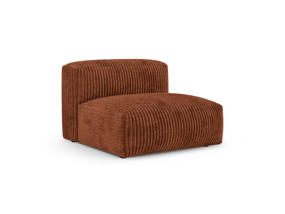 1-Sitzer Sofa Martina XL in Brick-Tilia präsentiert im Onlineshop von KAQTU Design AG. Modulares Sofa ist von Micadoni