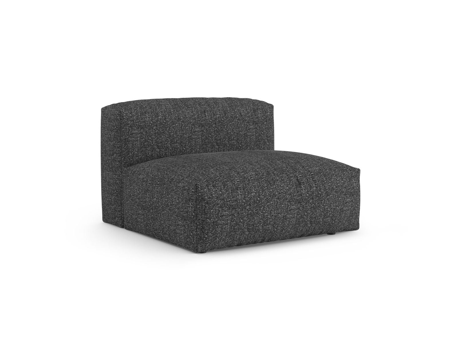 Elegantes 1-Sitzer Sofa Martina XL in Anthrazit, ideal für moderne Wohnräume. Teil der modularen Sofa-Kollektion von Micadoni.
