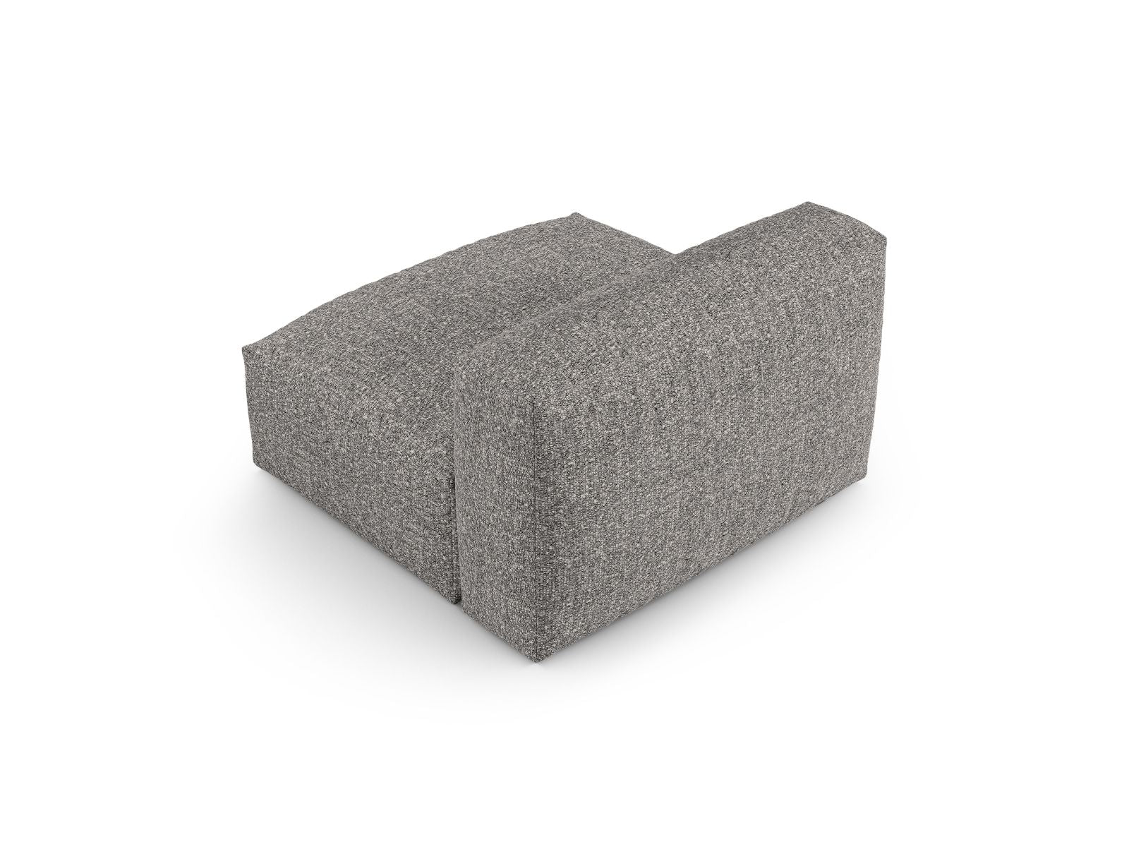 Elegantes 1-Sitzer Sofa Martina XL in modernem Graphit, ideal für stilvolle Wohnräume und flexible Gestaltungsmöglichkeiten.