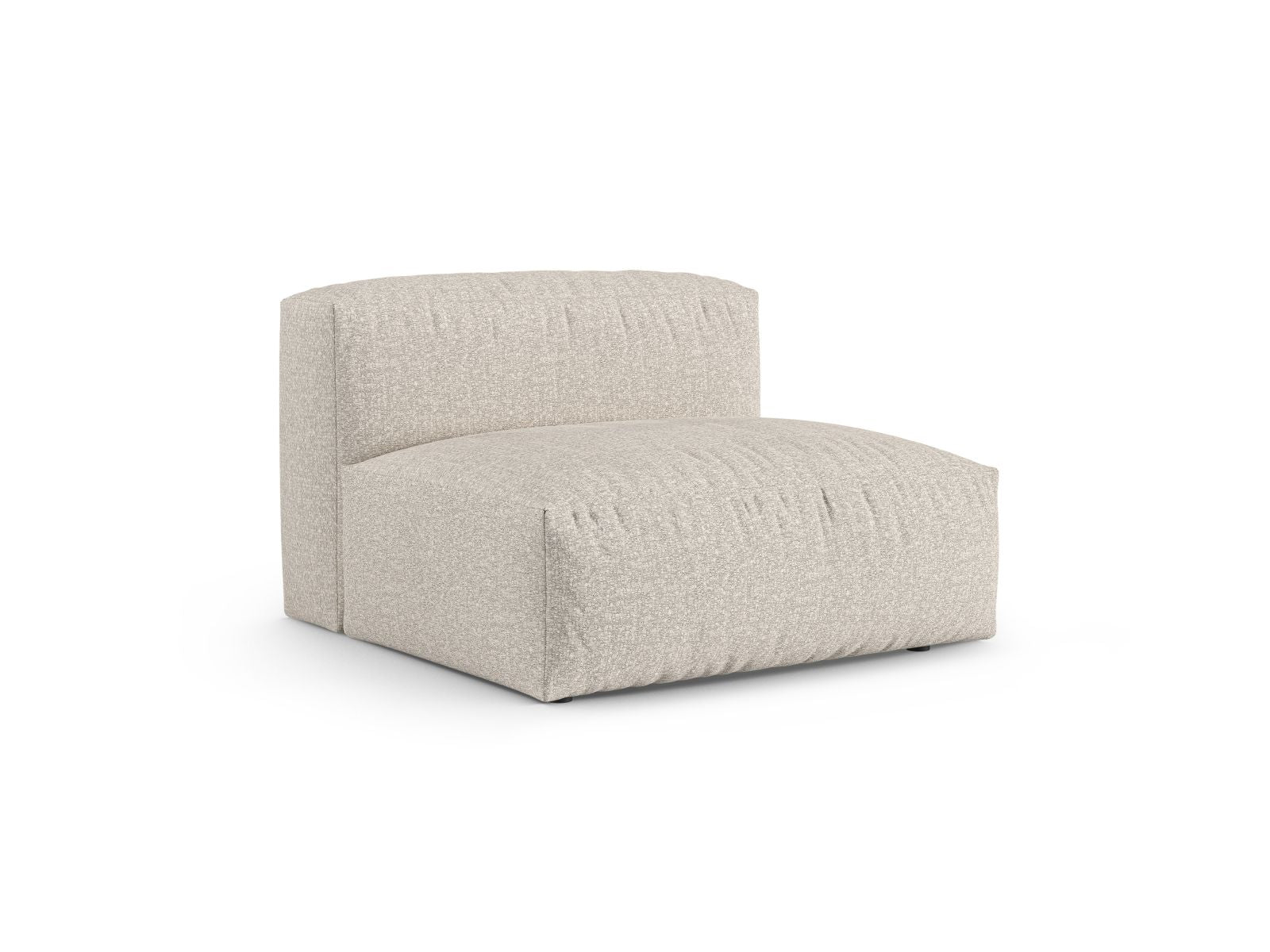Beige 1-Sitzer Sofa Martina XL von Micadoni, stilvolles modulares Design, ideal für moderne Wohnräume, bequem und elegant.