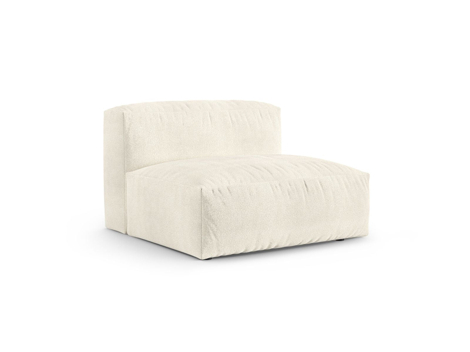 Elegantes 1-Sitzer Sofa Martina XL in Ivory-Monet, ideal für moderne Wohnräume. Teil der modularen Sofa-Kollektion von Micadoni.