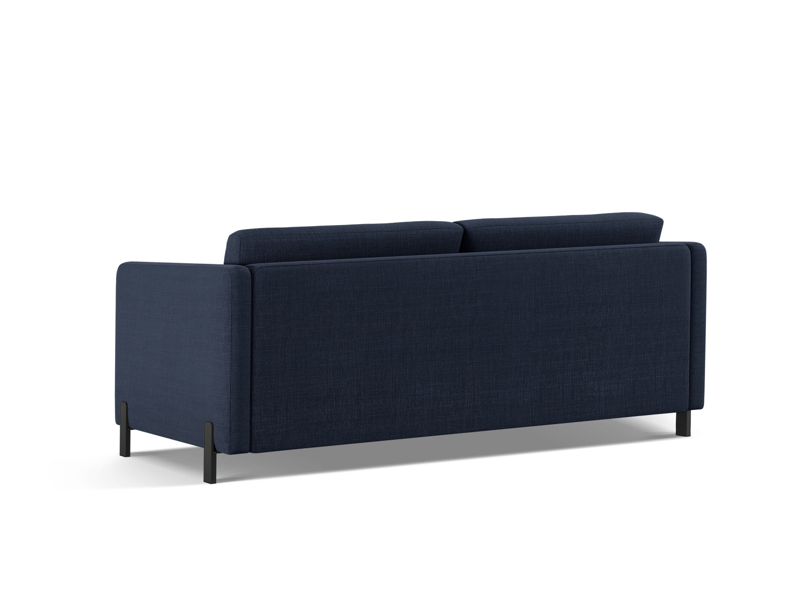 Elegantes 2-Sitzer Sofa Gloria von Micadoni in modernem Blau, ideal für multifunktionale Wohnräume und Übernachtungsgäste.
