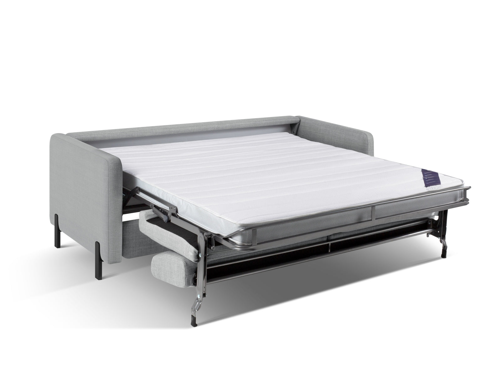 Stylisches 2-Sitzer Sofa Gloria von Micadoni, das sich mühelos in ein bequemes Bett verwandelt – ideal für kleine Räume und Übernachtungsgäste.