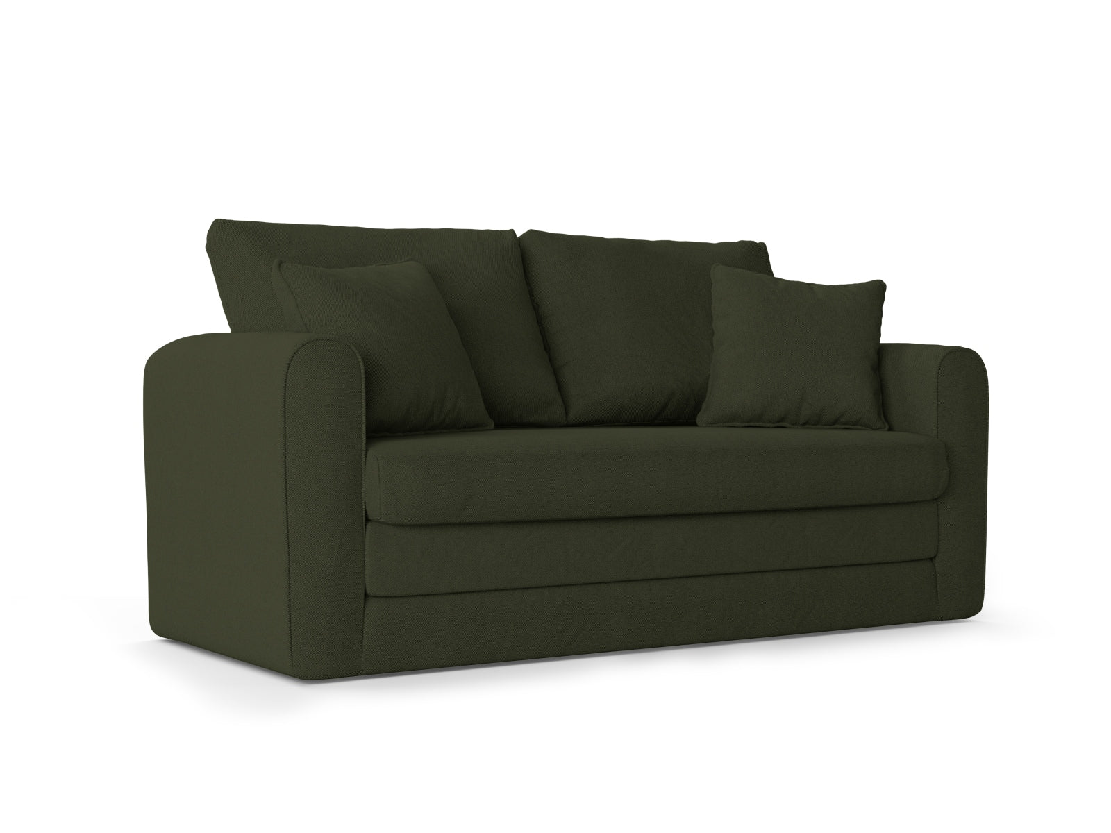 Lido Sofa mit Schlaffunktion 2 Sitzer in Green präsentiert im Onlineshop von KAQTU Design AG. Bettsofa ist von Micadoni