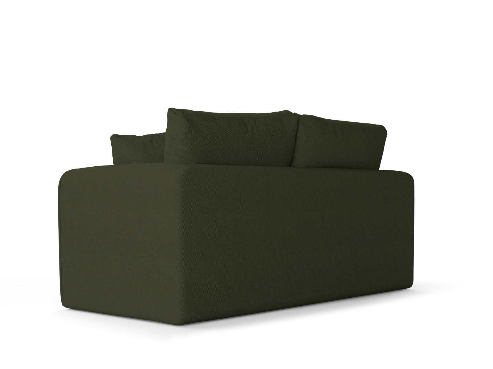 Lido Sofa mit Schlaffunktion 2 Sitzer in Green präsentiert im Onlineshop von KAQTU Design AG. Bettsofa ist von Micadoni