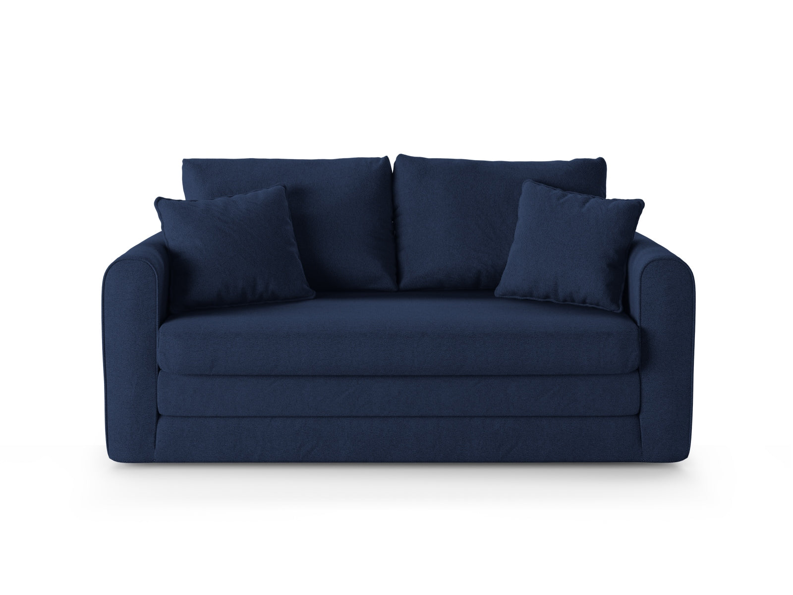Lido Sofa mit Schlaffunktion 2 Sitzer in Navy Blue präsentiert im Onlineshop von KAQTU Design AG. Bettsofa ist von Micadoni
