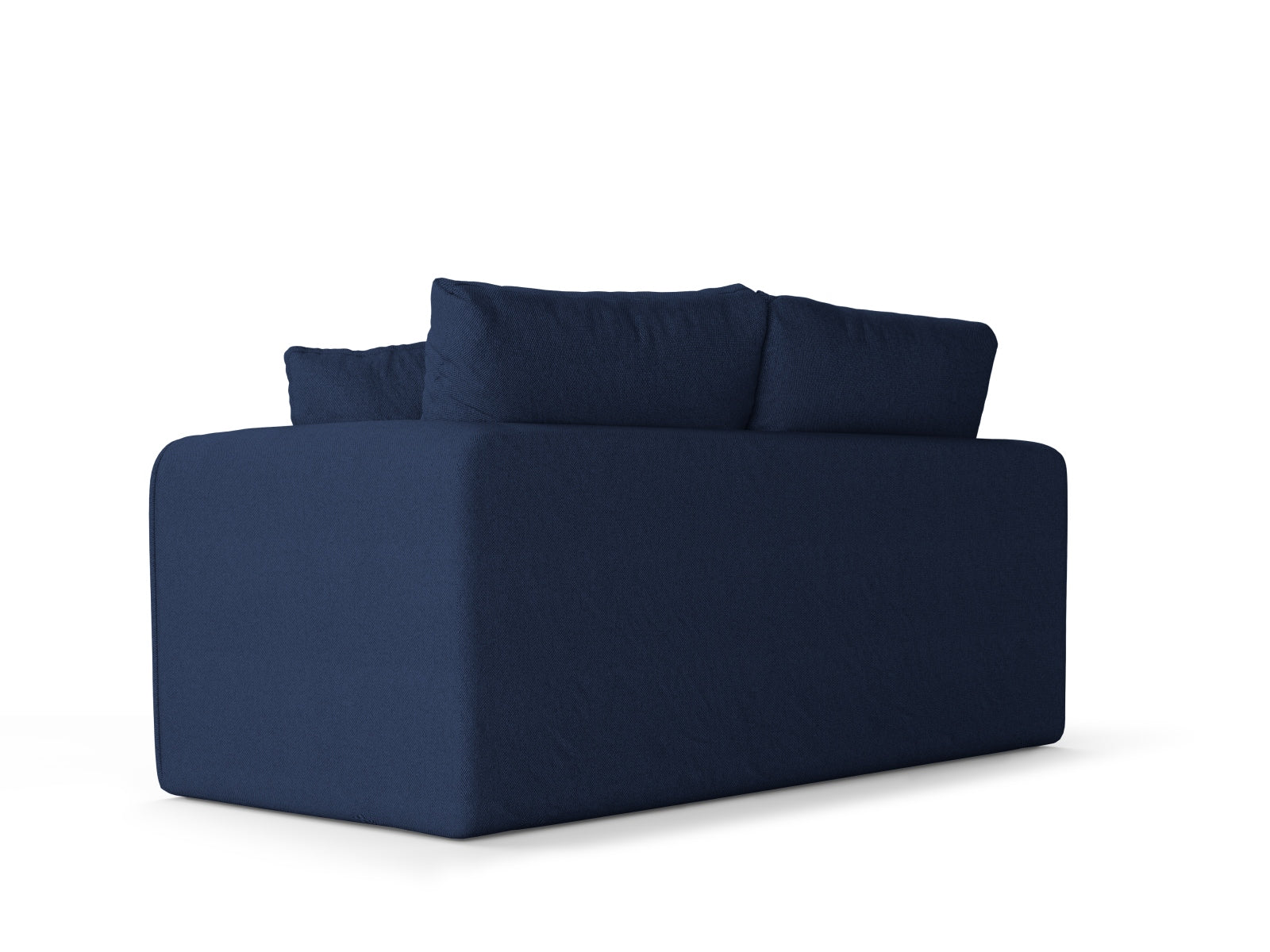 Lido Sofa mit Schlaffunktion 2 Sitzer in Navy Blue präsentiert im Onlineshop von KAQTU Design AG. Bettsofa ist von Micadoni