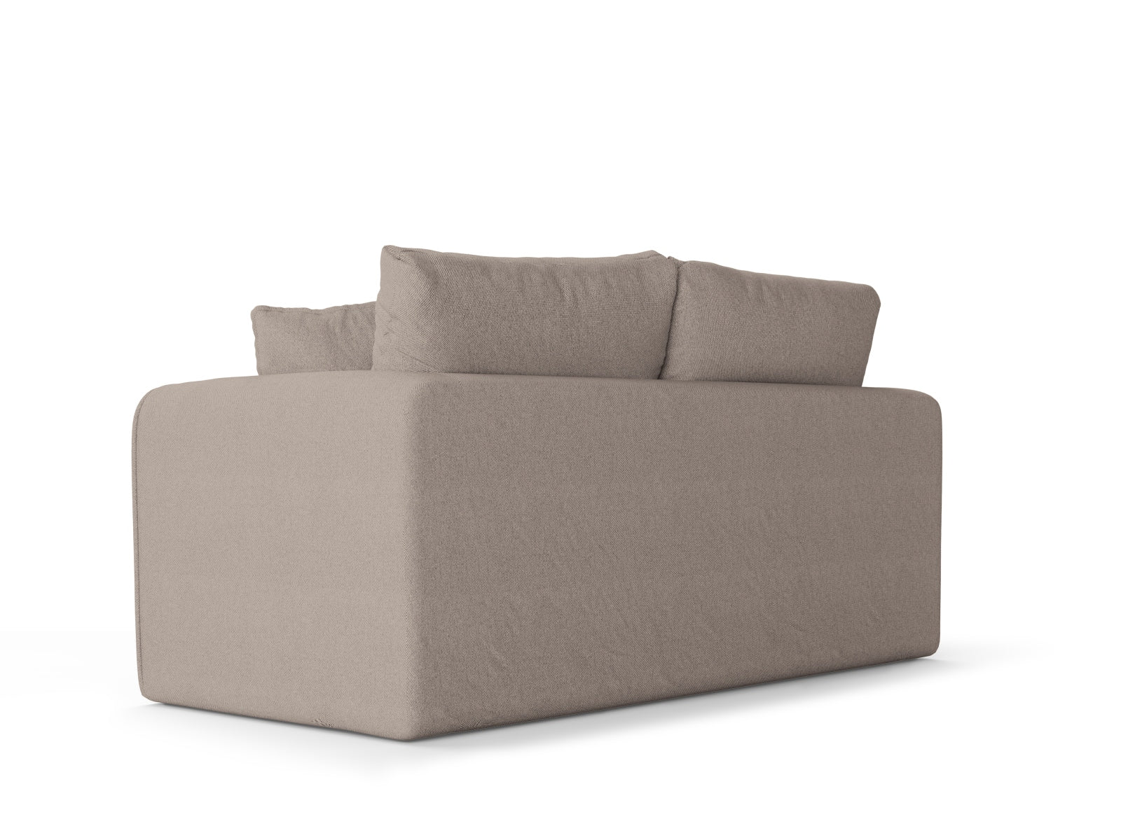 Lido Sofa mit Schlaffunktion 2 Sitzer in Beige präsentiert im Onlineshop von KAQTU Design AG. Bettsofa ist von Micadoni