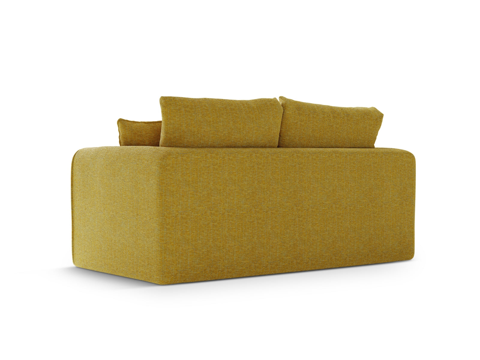 Lido Sofa mit Schlaffunktion 2 Sitzer in Sunflower Melange präsentiert im Onlineshop von KAQTU Design AG. Bettsofa ist von Micadoni