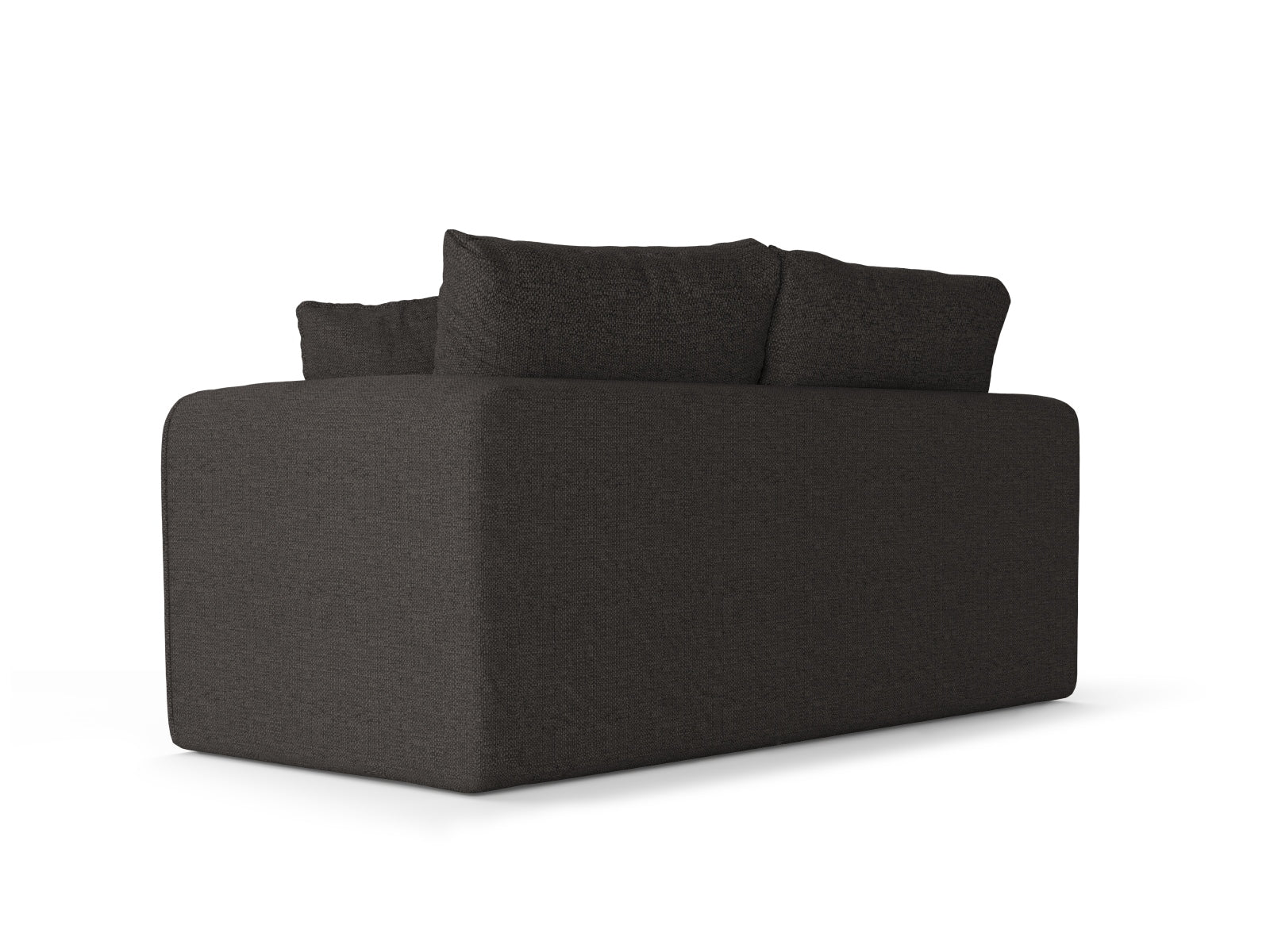 Lido Sofa mit Schlaffunktion 2 Sitzer in Dark Grey präsentiert im Onlineshop von KAQTU Design AG. Bettsofa ist von Micadoni
