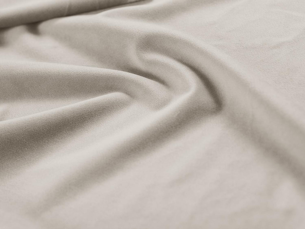 Lupine Velour links Modular Sofa 2 Sitzer in Beige-Salvador präsentiert im Onlineshop von KAQTU Design AG. Modulares Sofa ist von Micadoni