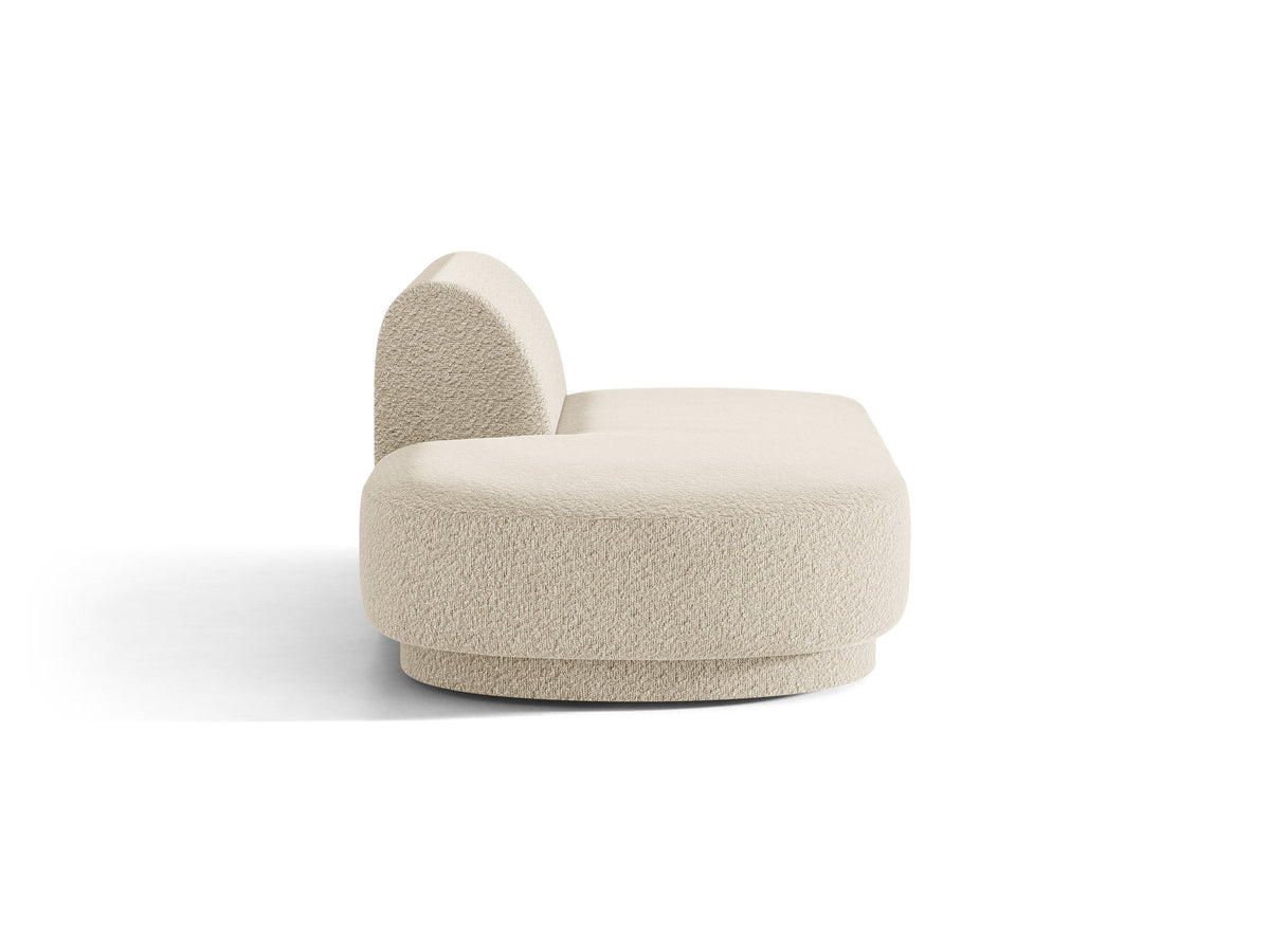 Miley Sitting Module Open links 2 Sitzer in Beige-Baloo präsentiert im Onlineshop von KAQTU Design AG. Modulares Sofa ist von Micadoni
