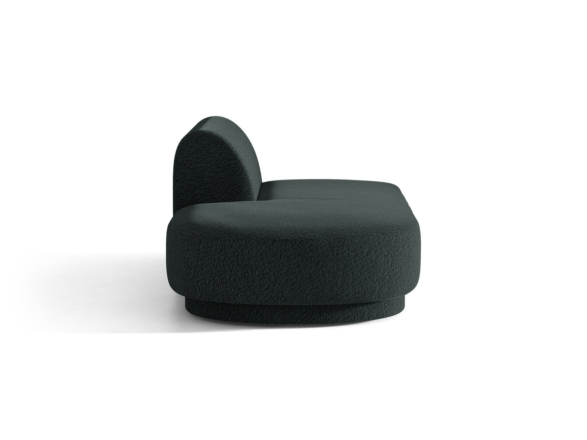 Miley Sitting Module Open links 2 Sitzer in Black-Baloo präsentiert im Onlineshop von KAQTU Design AG. Modulares Sofa ist von Micadoni