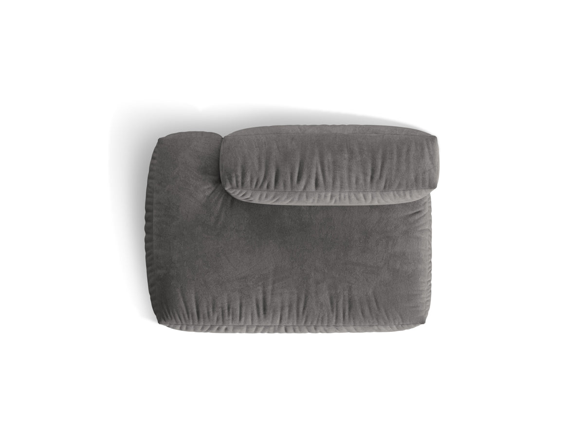 Martina Sofa links 2 Sitzer in Grey-Vogue präsentiert im Onlineshop von KAQTU Design AG. L-Sofa links ist von Micadoni