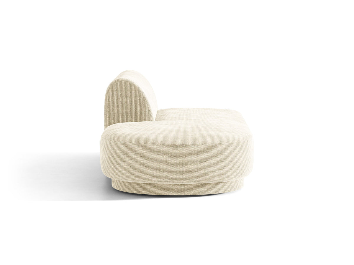 Miley Sitting Module Open links 2 Sitzer in Light Beige-Haga präsentiert im Onlineshop von KAQTU Design AG. Modulares Sofa ist von Micadoni